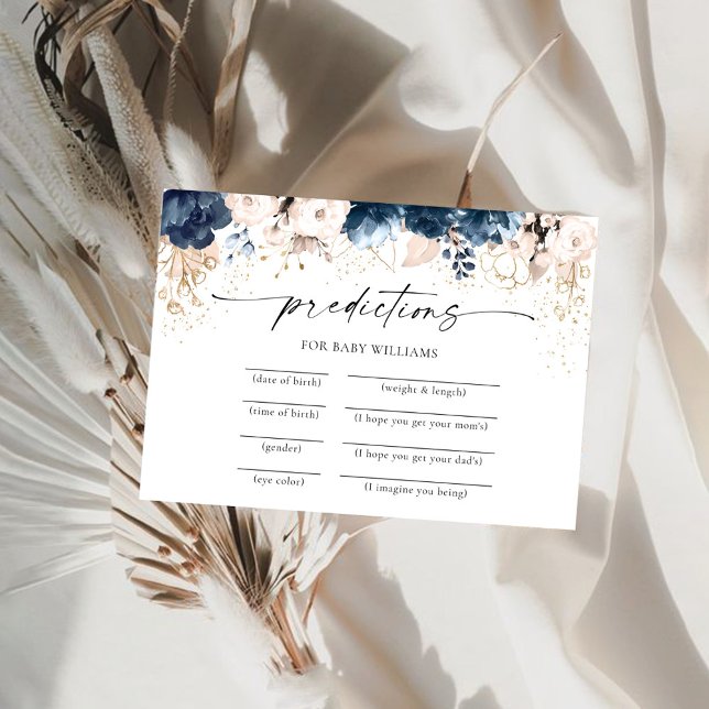 Tarjeta de predicciones de Rosa azul y turbio de l (Subido por el creador)