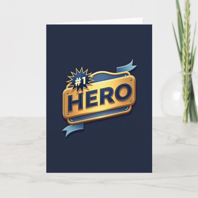 Tarjeta de Premio al Héroe Riveteado (Anverso)