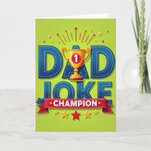 Tarjeta de Premio al Mejor Papá de Mezclilla