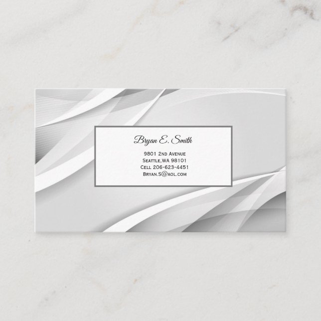 Tarjeta de presentación (Anverso)