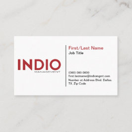 Tarjeta de presentación