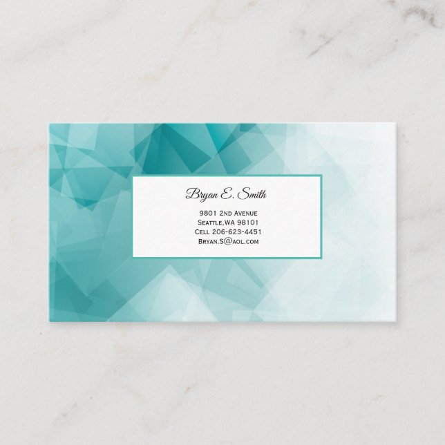 Tarjeta de presentación (Anverso)