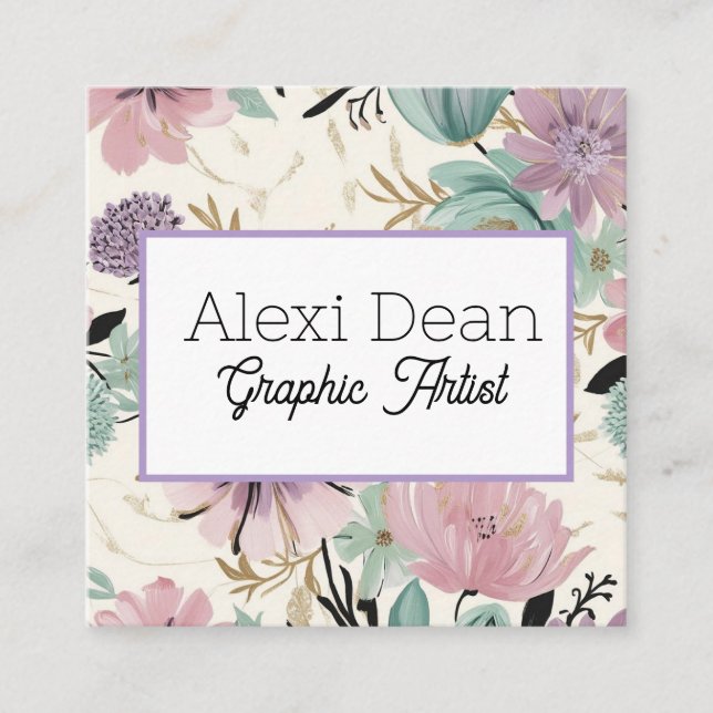 Tarjeta de presentación (Anverso)