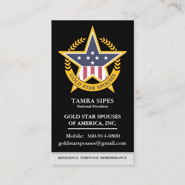 Tarjeta de presentación (Anverso)