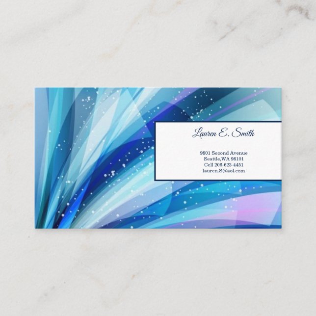 Tarjeta de presentación (Anverso)