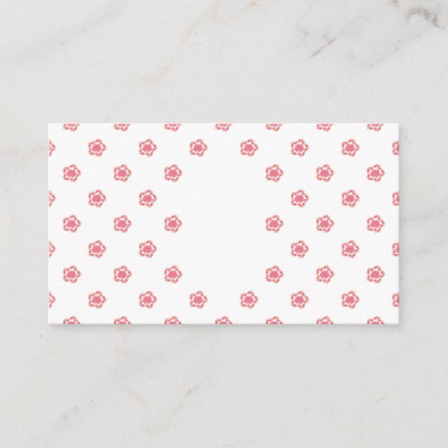 Tarjeta de presentación (Anverso)