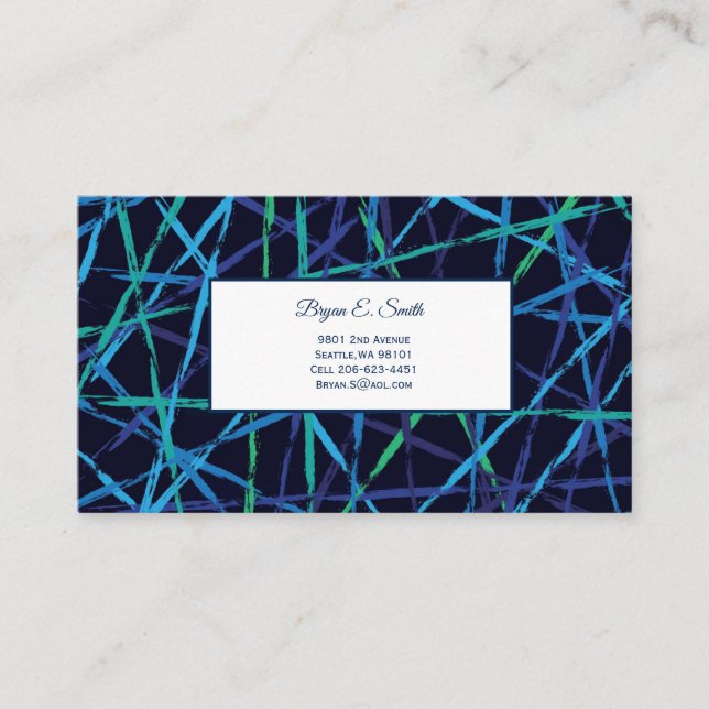 Tarjeta de presentación (Anverso)