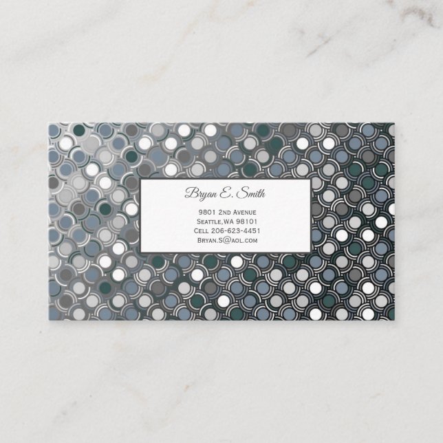 Tarjeta de presentación (Anverso)