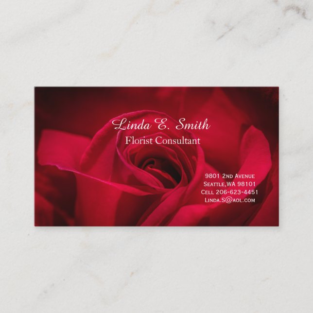 Tarjeta de presentación (Anverso)