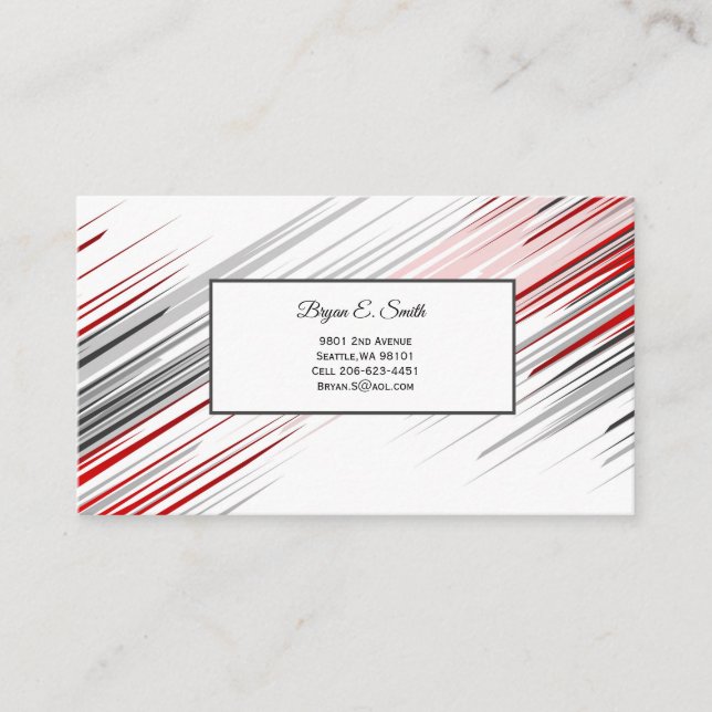 Tarjeta de presentación (Anverso)