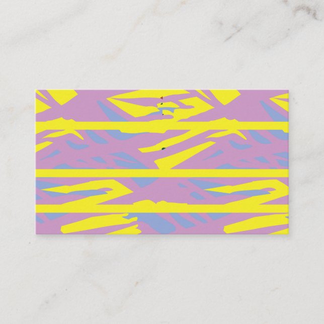 Tarjeta de presentación (Anverso)