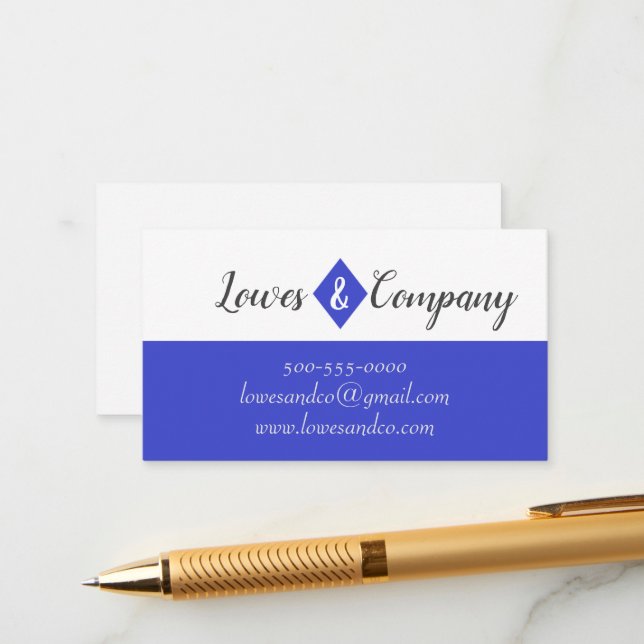 Tarjeta de presentación (Anverso/Reverso In Situ)