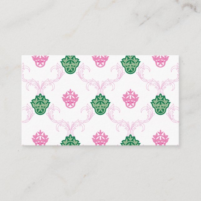 Tarjeta de presentación (Anverso)