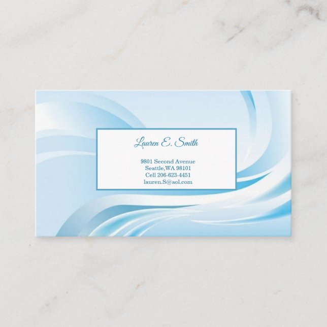 Tarjeta de presentación (Anverso)