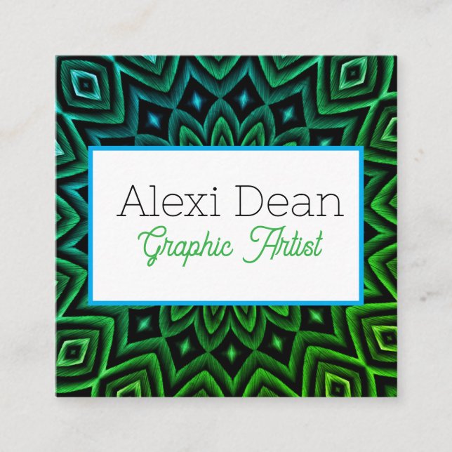 Tarjeta de presentación (Anverso)