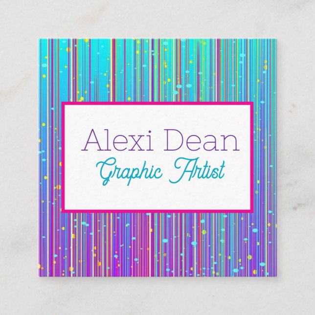 Tarjeta de presentación (Anverso)