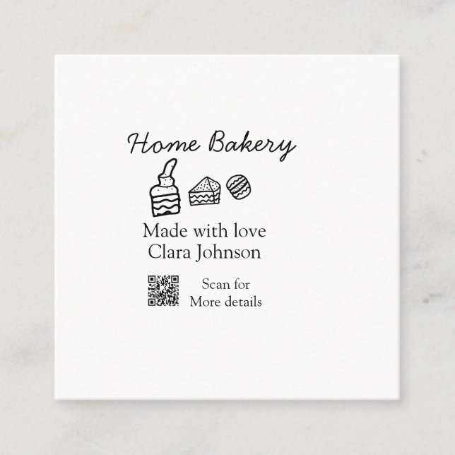 Tarjeta de presentación (Anverso)