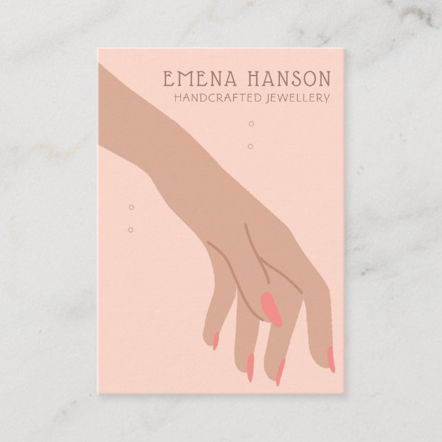 Tarjeta de presentación (Anverso)