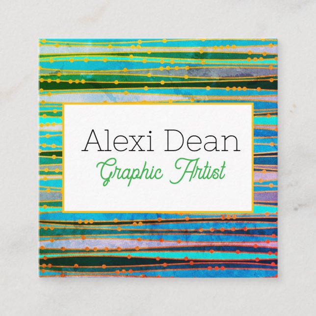 Tarjeta de presentación (Anverso)