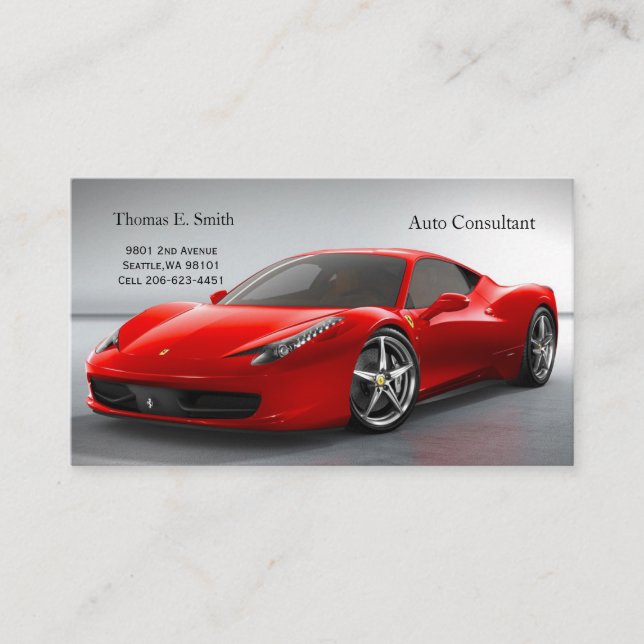 Tarjeta de presentación (Anverso)