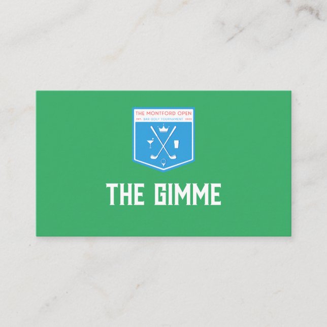 Tarjeta de presentación (Anverso)