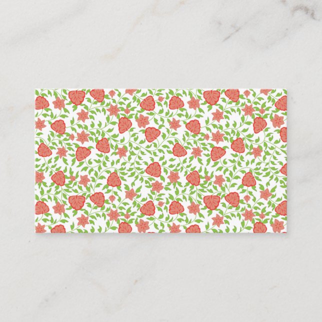 Tarjeta de presentación (Anverso)