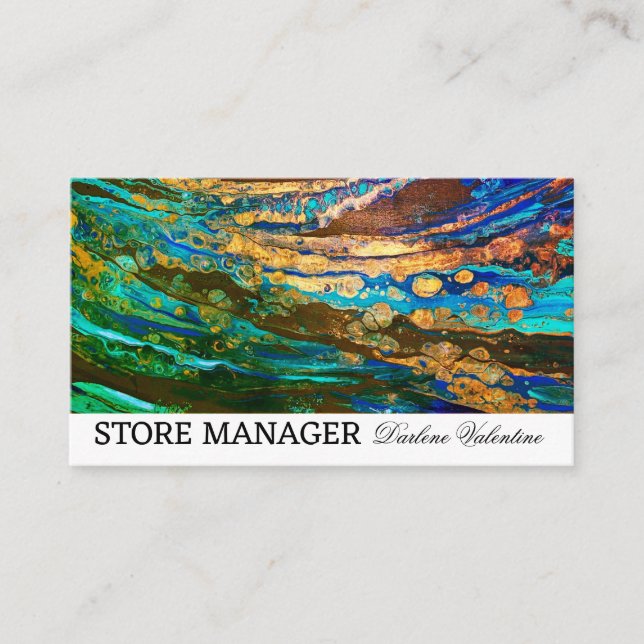 Tarjeta de presentación (Anverso)