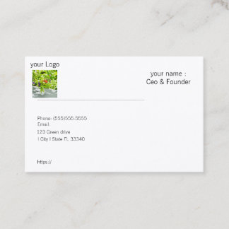 Tarjeta de presentación