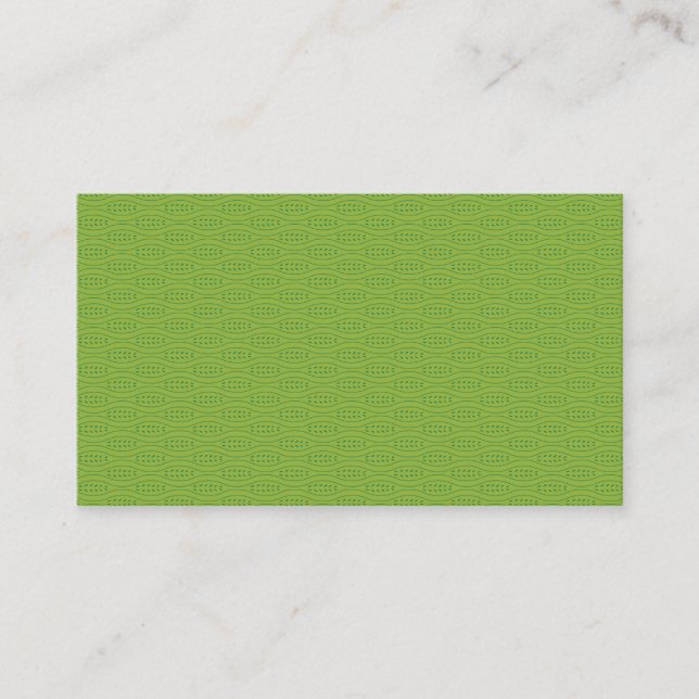 Tarjeta de presentación (Anverso)