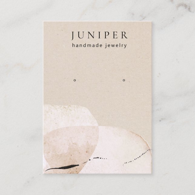 Tarjeta de presentación (Anverso)