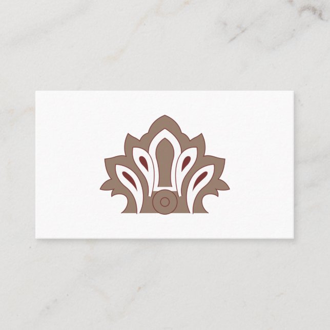 Tarjeta de presentación (Anverso)