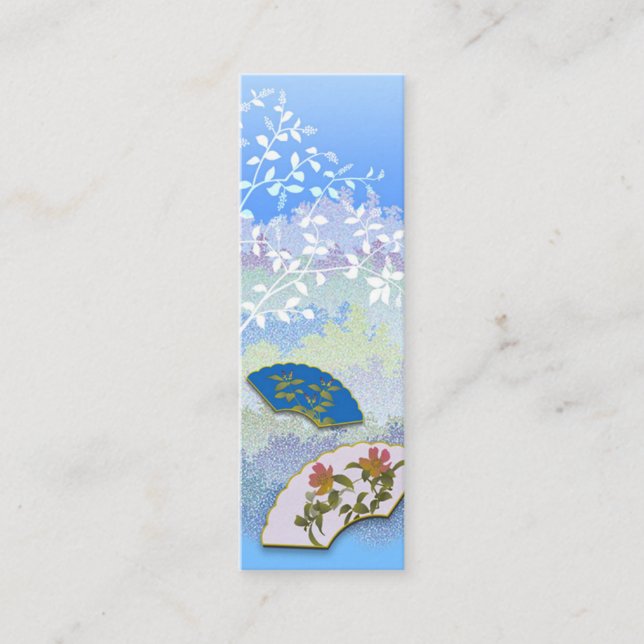 Tarjeta De Presentación 和風絵（日本）の栞　bookmark (Anverso)