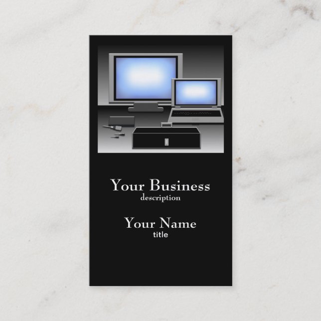 Tarjeta de presentación 2 del servicio de reparaci (Anverso)