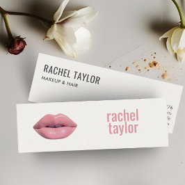 Tarjeta de presentación 3D 3D rosa