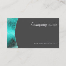 Tarjeta de presentación abstracta y minimalista de