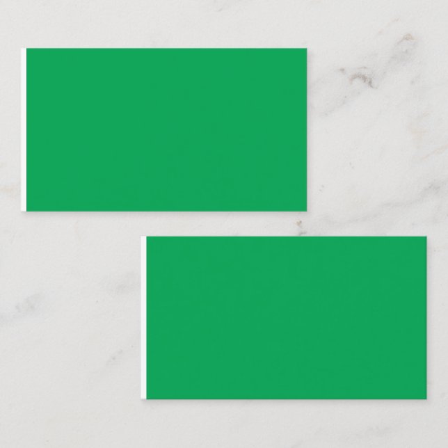 Tarjeta De Presentación Actualizar su diseño Web con un fondo verde (Anverso / Reverso)