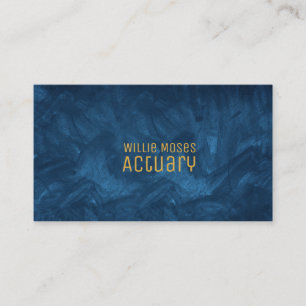Tarjeta de presentación actuarial