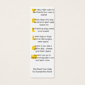 Tarjeta de presentación "Amarilla"