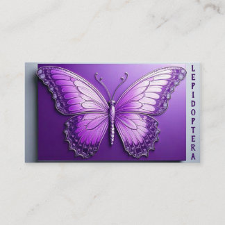 Tarjeta de presentación Amethyst Wings QR
