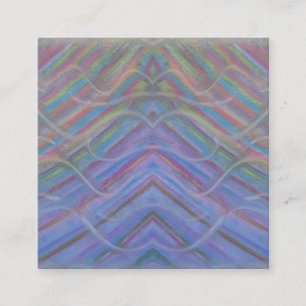 Tarjeta De Presentación Arte abstracto colorido único de 40M