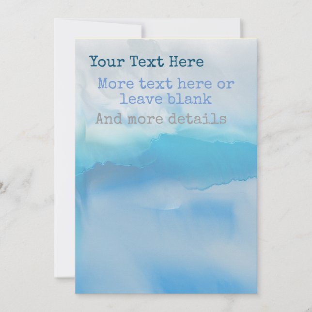 Tarjeta de presentación artística (Anverso)