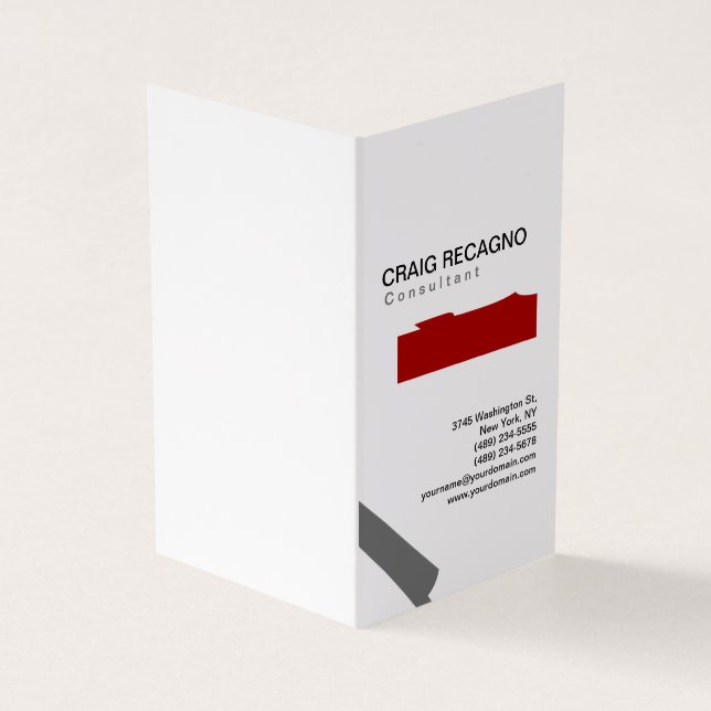 Tarjeta de presentación artística a la moda Cute B (Exterior)