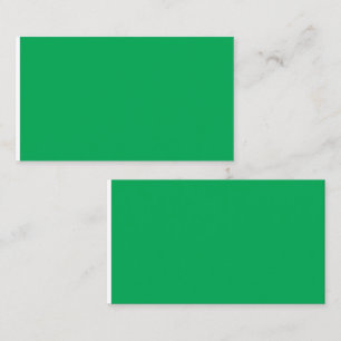 Tarjeta De Presentación Asombroso fondo verde con diseño de borde blanco
