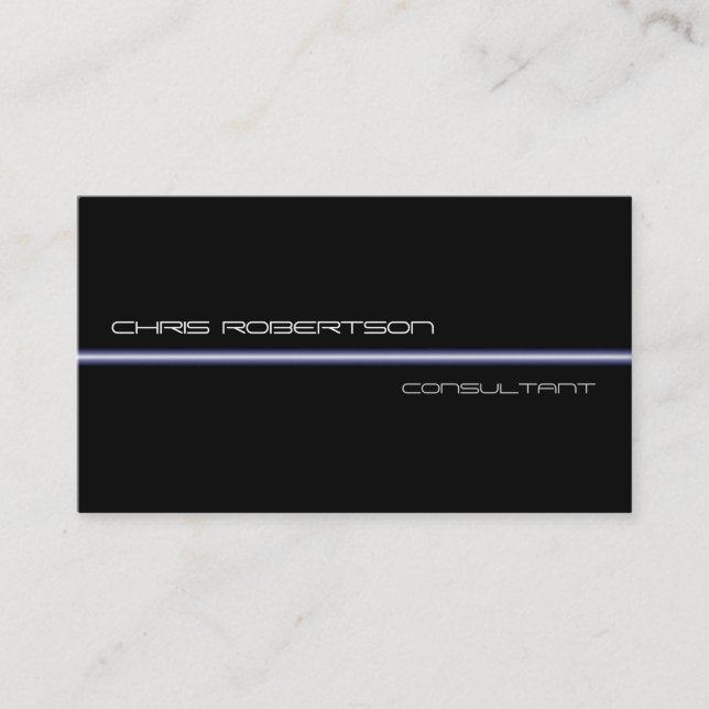 Tarjeta de presentación atractiva para luz azul bl (Anverso)