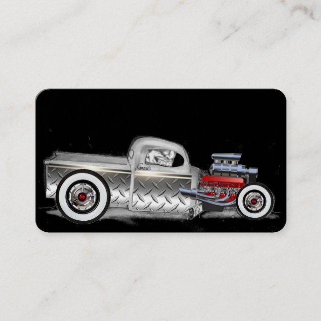 Tarjeta de presentación automática (Anverso)