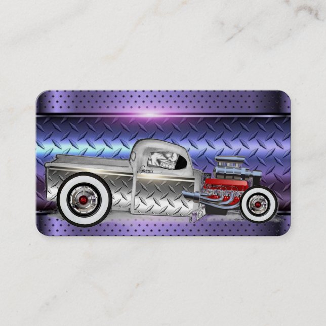 Tarjeta de presentación automática (Anverso)