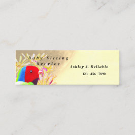 Tarjeta De Presentación Aves fantásticas