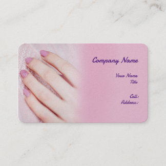 Tarjeta de presentación básica de plantilla blanca