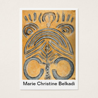 Tarjeta de presentación Bella Artes original Resum