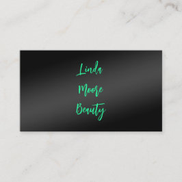 Tarjeta De Presentación Belleza estética